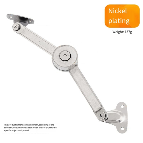 Kitchen cabinet door adjustable polished hinges, flip supports,A 1