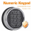Lock Replacement Chrome Digital Keypad Electronic Lock 4