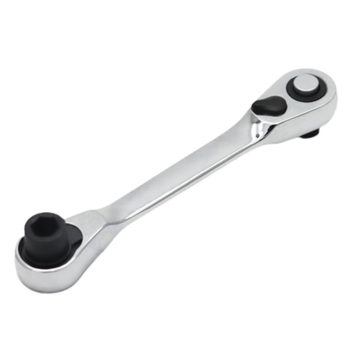 Double Ended Quick Socket Ratchet Wrench Rod Screwdriver Bit Tool 1