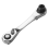 Double Ended Quick Socket Ratchet Wrench Rod Screwdriver Bit Tool 3