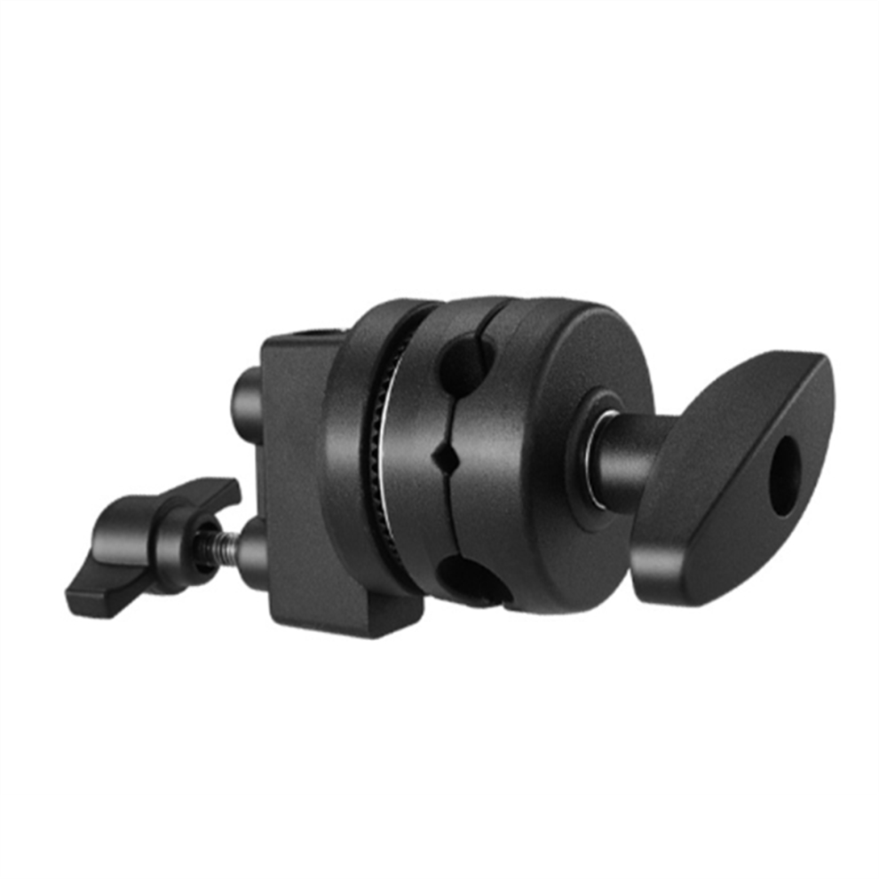 Stand Mounting Adapter Swivel Head Holder Grip Head (Black) Light/Black 4852257237663
