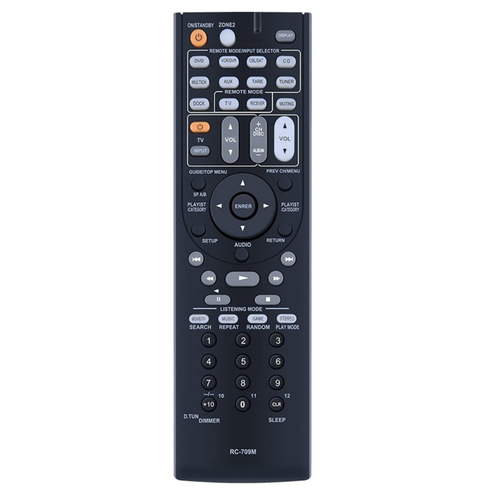 Rc-709M Remote Control Replacement For Av Receiver Rc-737M 4853226357610