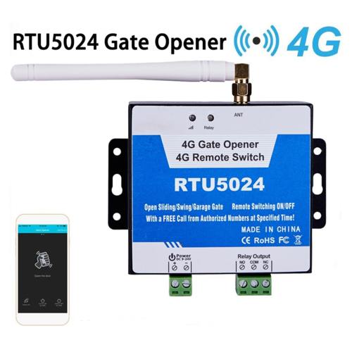RTU5024 GSM-Toröffner Automatischer Torzugangscontroller GSM-Toröffner 1