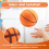 Stille basketbal dribbelen binnen, indoor training schuimbal 5