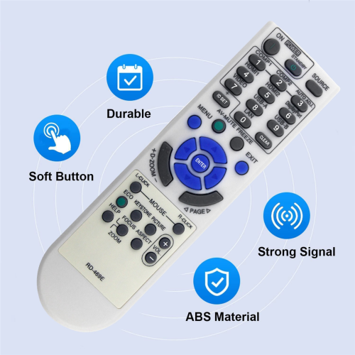 RD-469E Replace Remote for Projector VE303X VE303 V302X V332W 2