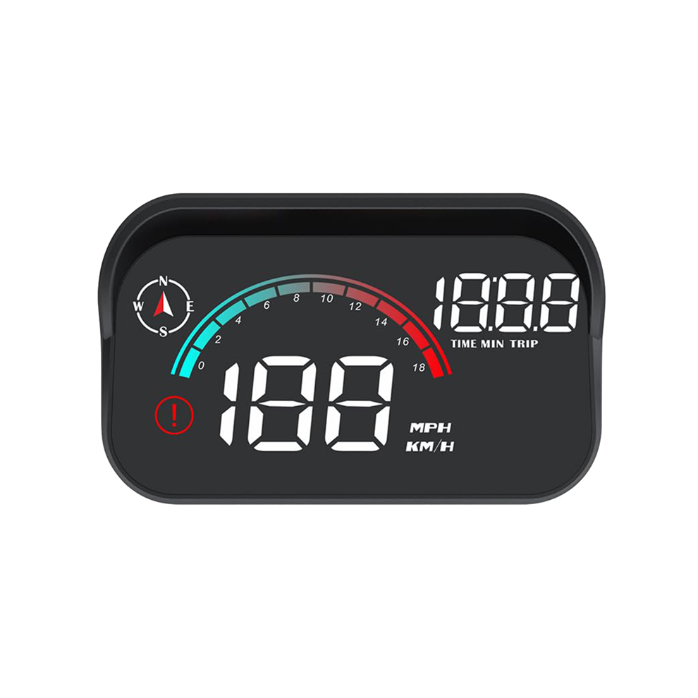 M22 Car Gps Hud Head-Up Display Obd Speedometer Compass 4853226369651