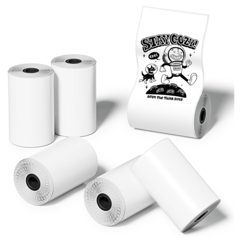6 rollen mini-pocketprinter stickerpapier