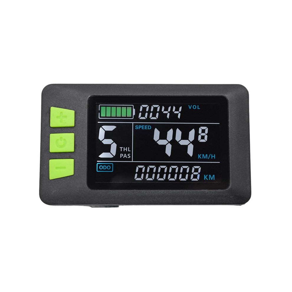 Display Lcd P3C Per Cruscotto 24 V, 36 V, 48 V E 60 V Per Scooter Elettrico (6 Pin)