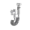 Kit de mini-robinet à double commande 1 entrée 2 sorties pour bidet et douche-C 7