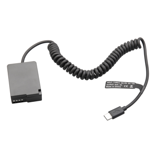DMW-BLC12 Ψεύτικη μπαταρία DMW-DCC8 PD Σύνδεσμος USB-C για GX8