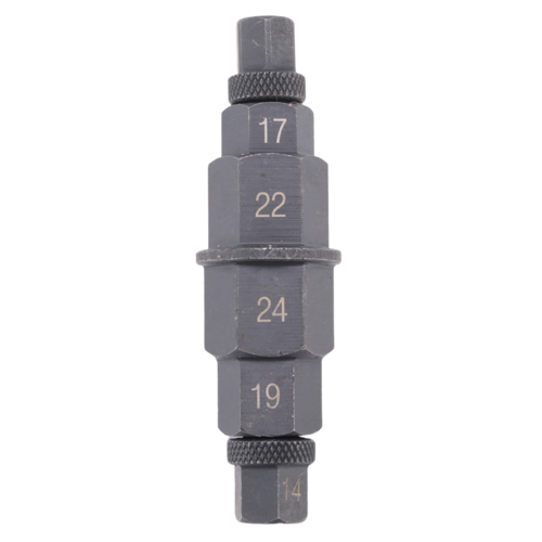 Hex Axle Tool for Motorcycle Front Axle Wheel 6 in 1 Spindle Socket