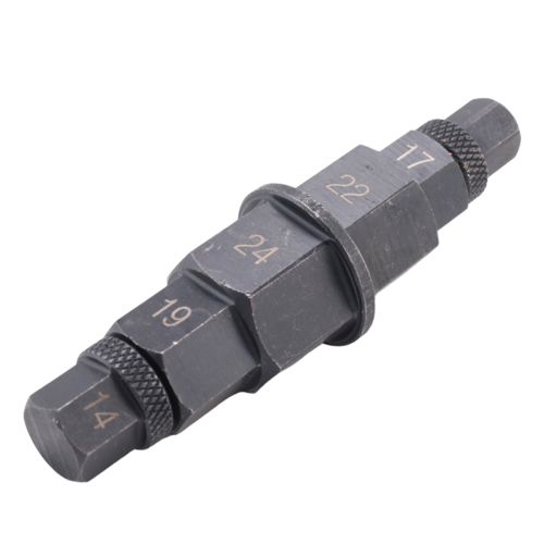 Hex Axle Tool for Motorcycle Front Axle Wheel 6 in 1 Spindle Socket 1