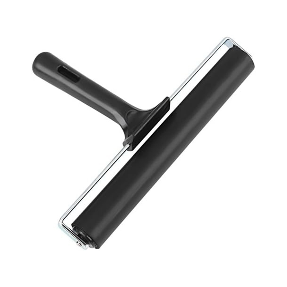 8-Inch Rubber Roller, Brayer Roller Brush For Diy Art Craft Painting 4853226373412