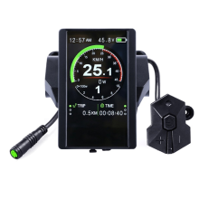 Bunte Bildschirmanzeige P850C Tachometer für Elektrofahrrad