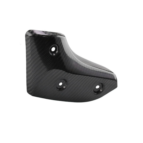 Carbon Fiber Front Exhaust Pipe Guard Protector Decorative Cover 1