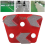 5PCS Diamond Floor Grinding Pad Disc 30 Grit Metal Bond Scraper 5