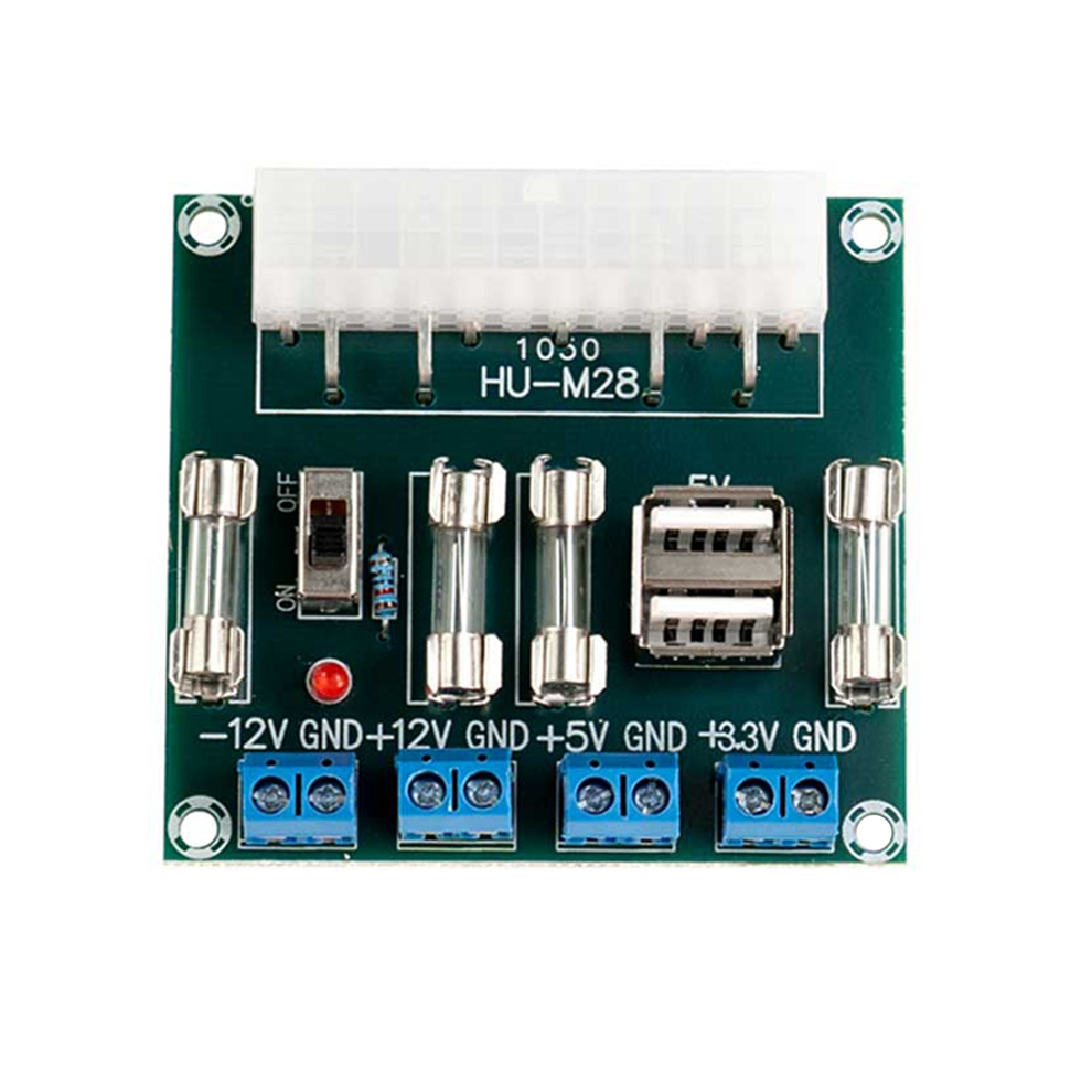 -Modulo Di Test Dell'alimentatore Per Scheda Di Trasferimento Atx Per Pc Desktop M28