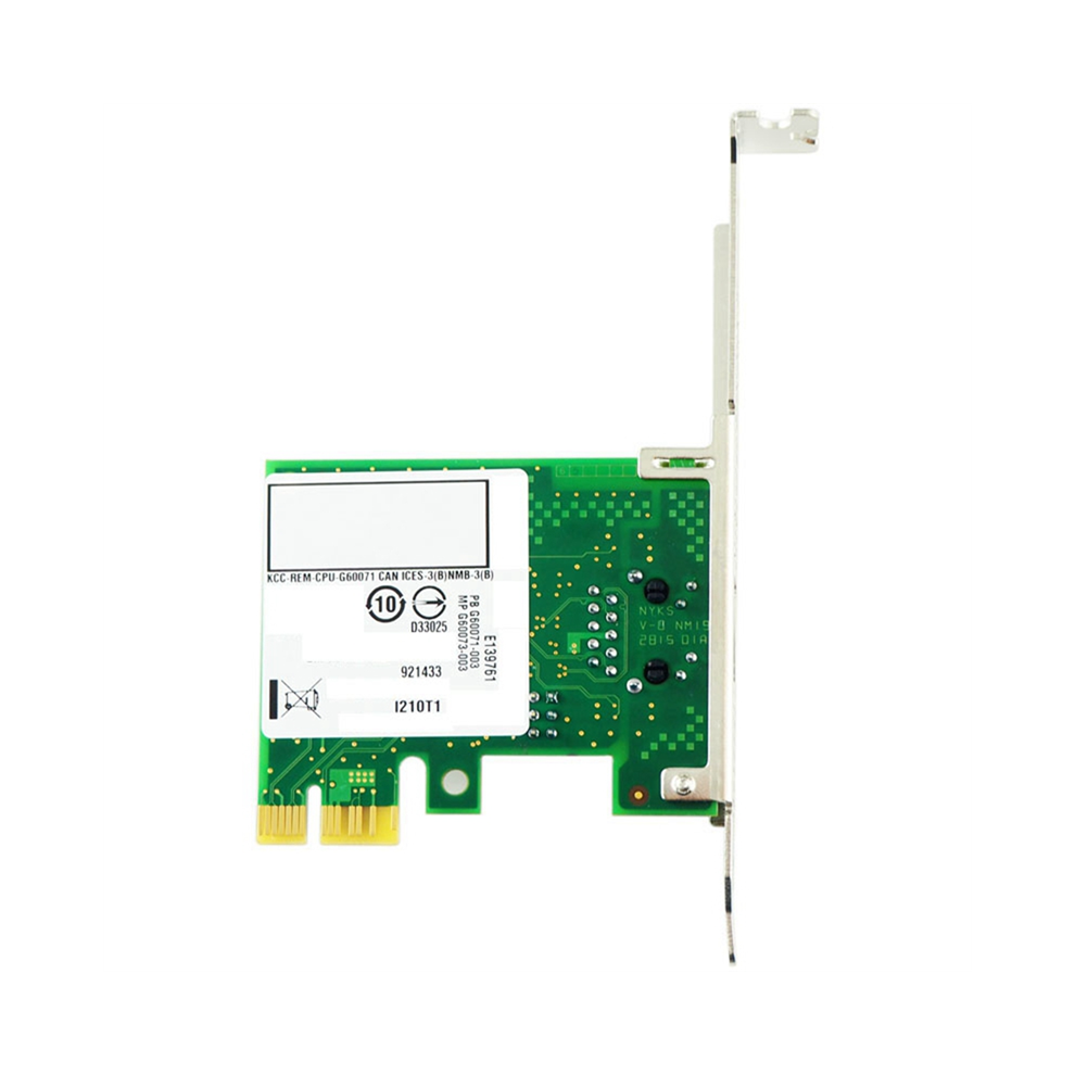 I210-T1 Pci-Ex1 Gigabit Single Port Server Desktop Wired Network Card Gold 4853226378752