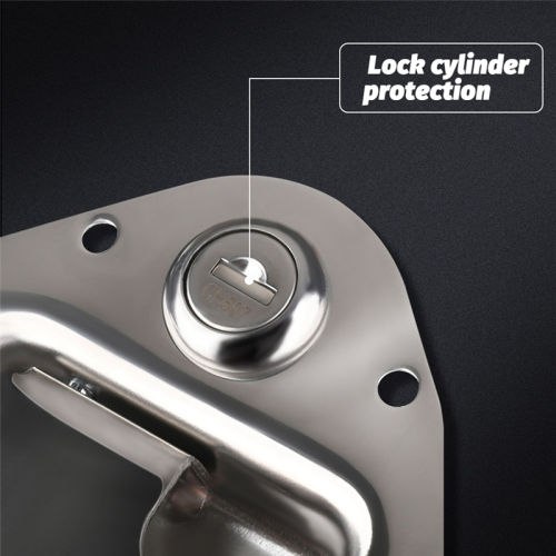 Trailer Toolbox Handle Latch with Lock Highly Tool 2