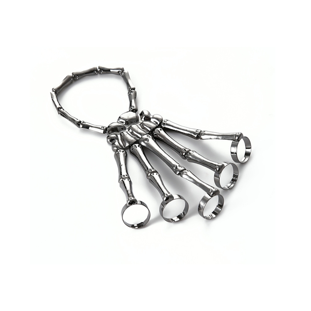Fashion Personality Punk Skeleton Hand Bone 4853226387365