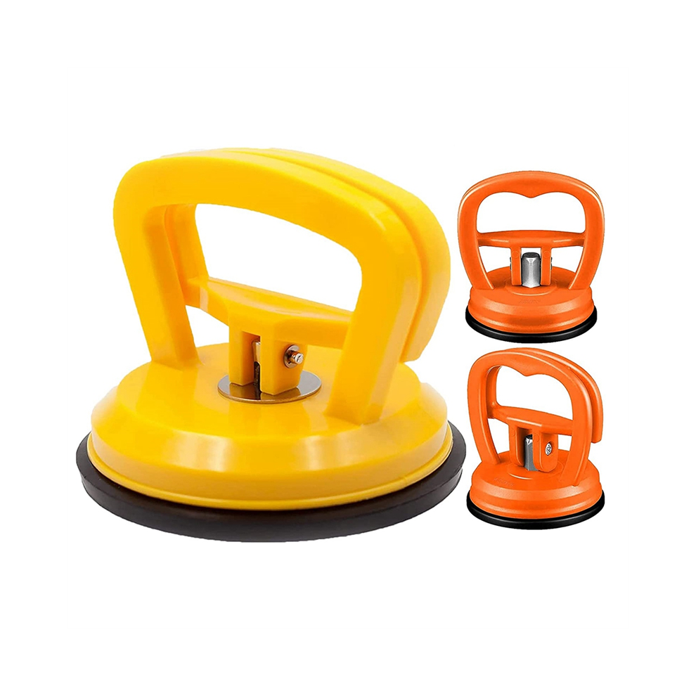 Extracteur de bosses, extracteur de bosses pour voiture, kit de débosselage avec poignée de levage, lot de 3