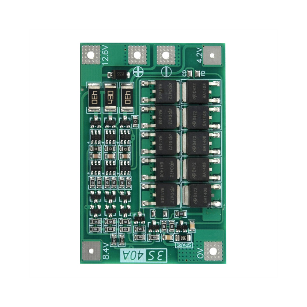 3S 40A Protection Board 12V Li-Ion 18650 Battery Board 4853226388140