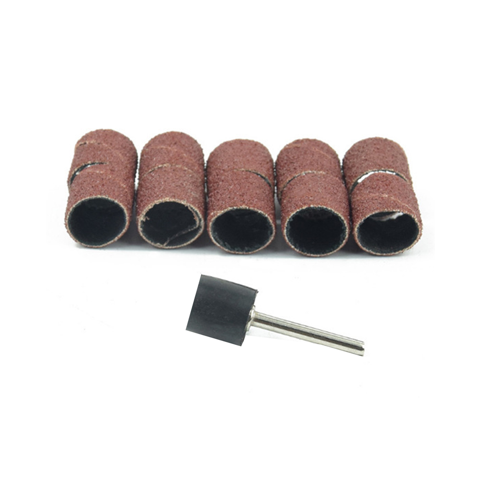 51Pcs Sandpaper Ring Grinding Head Sandpaper Roll Metal Derusting 4853226389574