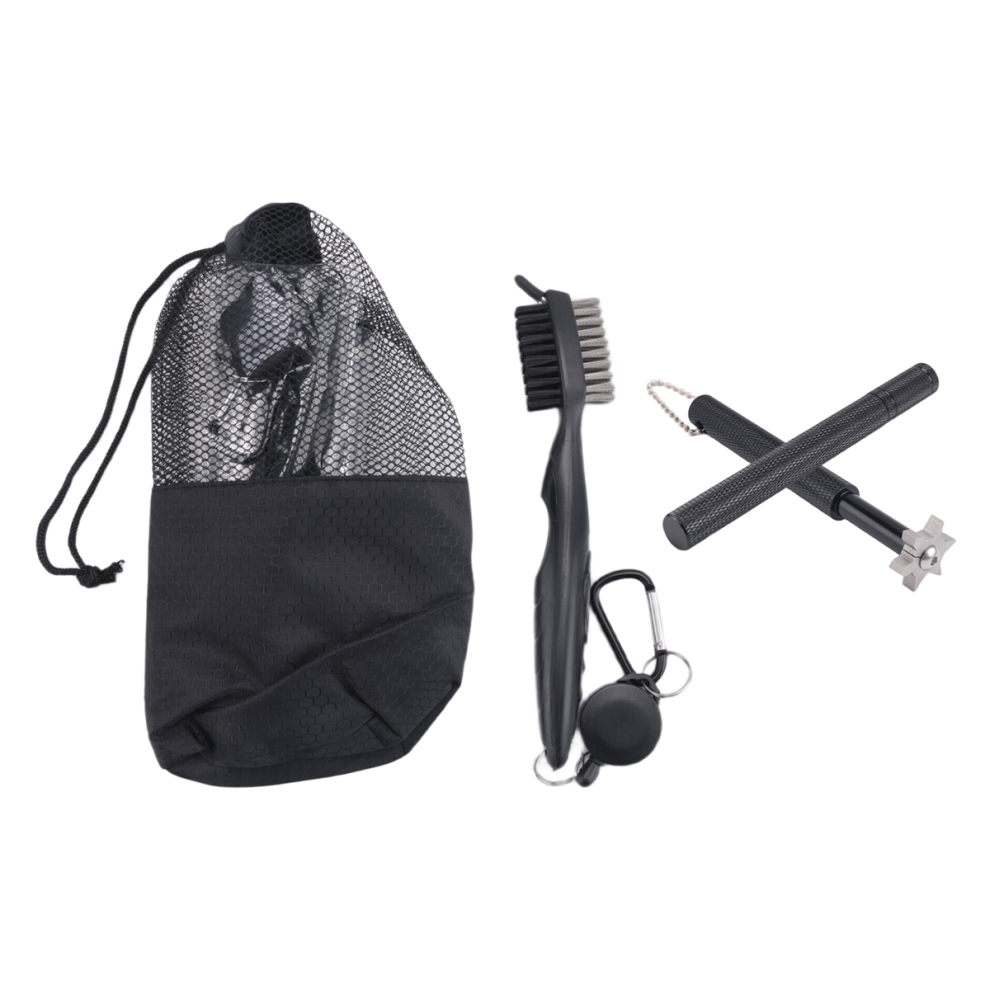 Retractable Golf Brush and 2 Golf Club Groove Sharpener-image-OPC-PGZ5VPB-NEW