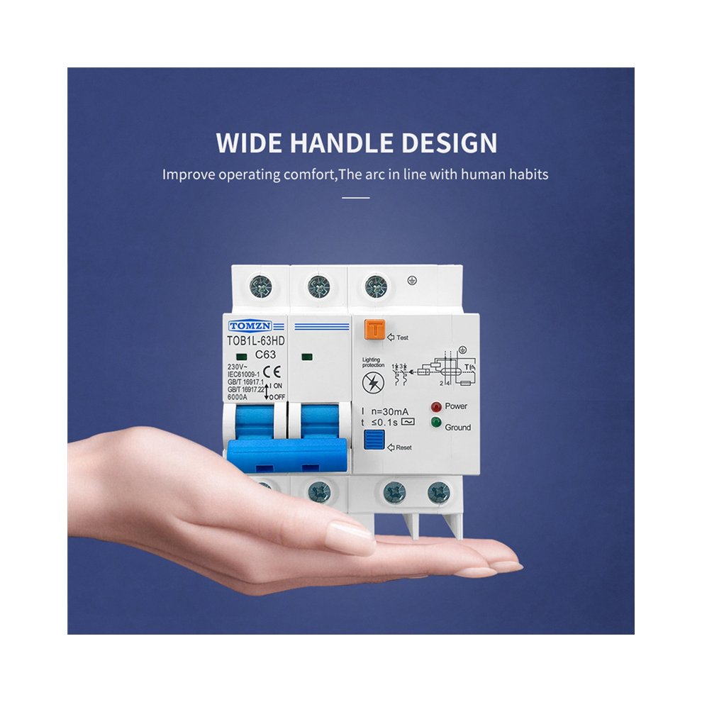 Interruttore Differenziale Con Protezione 63A