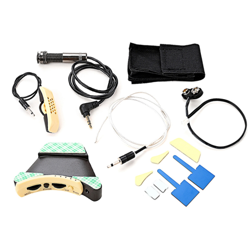 Microphone Sound Hole Equalizer Piezo Pickup Kit