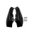 Motorcycle Gloss Black Mid-Frame Air Deflector Heat Shield 1