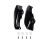 Motorcycle Gloss Black Mid-Frame Air Deflector Heat Shield 3