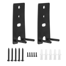 Steel Black Wall Mount Brackets for OmniJewel Lifestyle 650