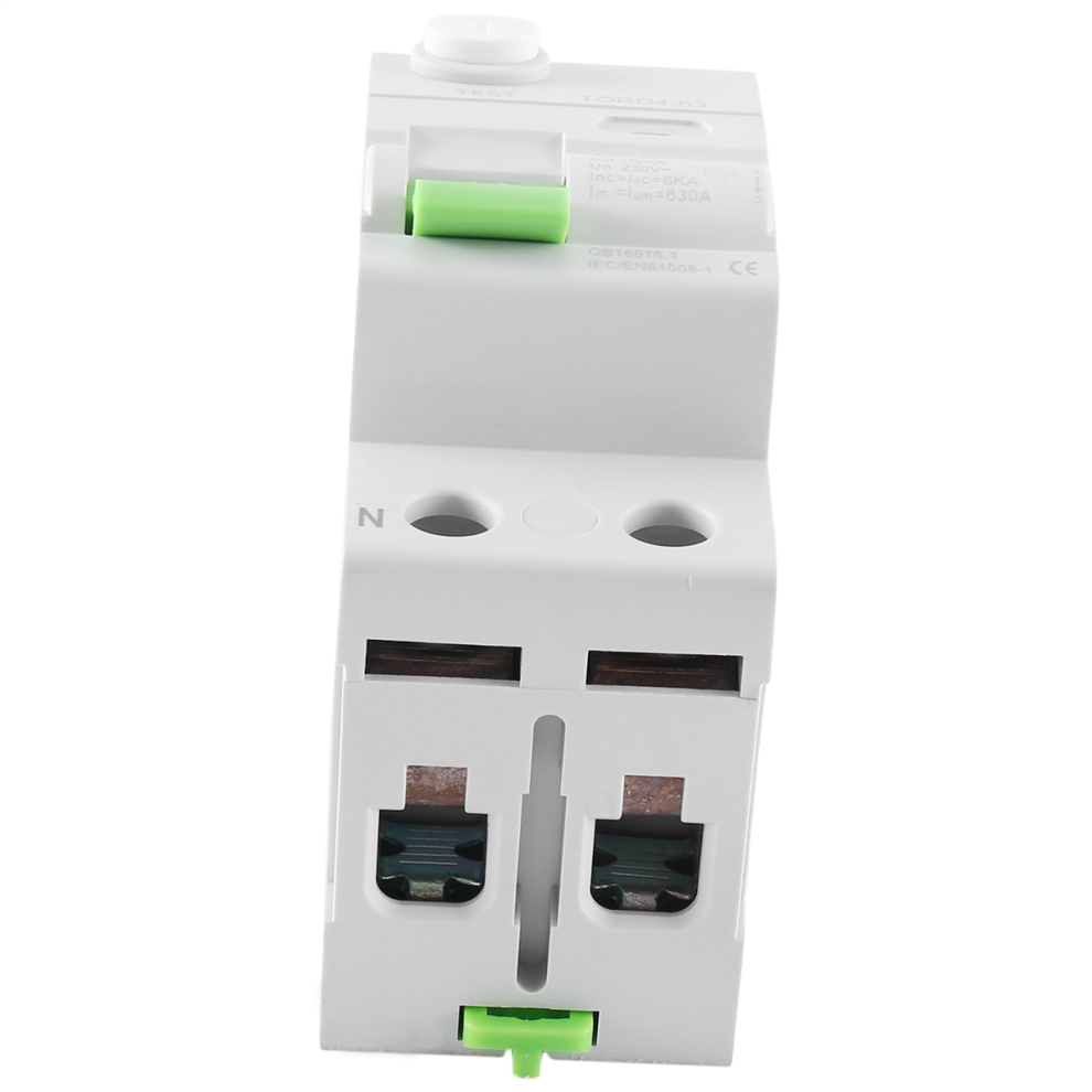 Ac 2P 6Ka Rccb Rcd 230V Residual Current Circuit Breaker 2P 16A 10Ma 4853226304706