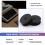 1Pack Typewriter Ribbon Twin Spool Pack Ink for Most Typewriter Black 6