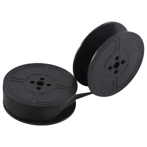 1Pack Typewriter Ribbon Twin Spool Pack Ink for Most Typewriter Black 2