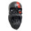 Supporto per casco da moto con teschio e barba, essenziale 6