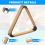 Wooden Billiard Ball Rack Solid Triangle Rack Pool Ball Racks 4