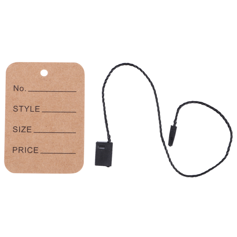 1000 Pezzi Di Cartellini Dei Prezzi E Cordoncino Per Cartellini Appesi, Per La Marcatura Degli Indumenti