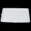 Plastic Dish Drainer Drip Tray Plate Cutlery Rack white 2