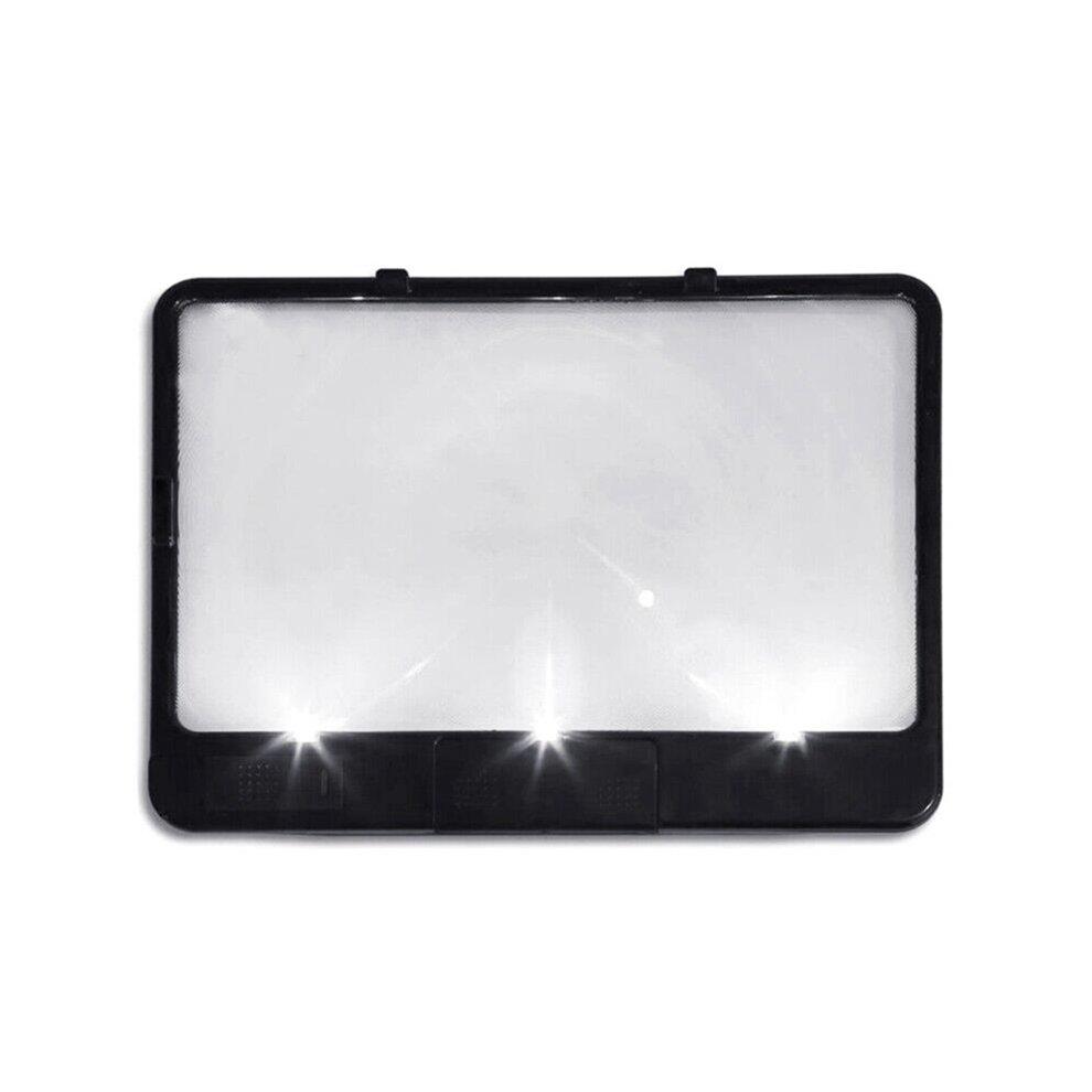 Photos - Other Office Equipment Merkloos Candy AS-SEEN-ON-TV Book Magnifier and Light to See Pages 3X Black 