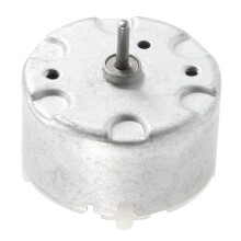 -500 TB-12560 DC 1,5 - 12 V 2700 U/MIN Tomgångsvarvtal 32 mm diameter DC-motor silverfärgad