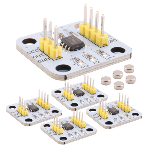 5Pcs AS5600 Magnetische Encoder Sensor Modul 12Bit Hohe Präzision 1