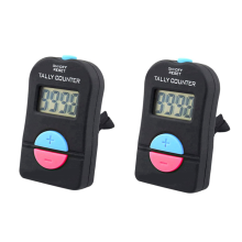 Contador manual digital con contador electrónico de suma y resta con clicker manual