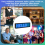 Bluetooth LED Name Badge Rechargeable Light Sign Display LED,Type 5 6