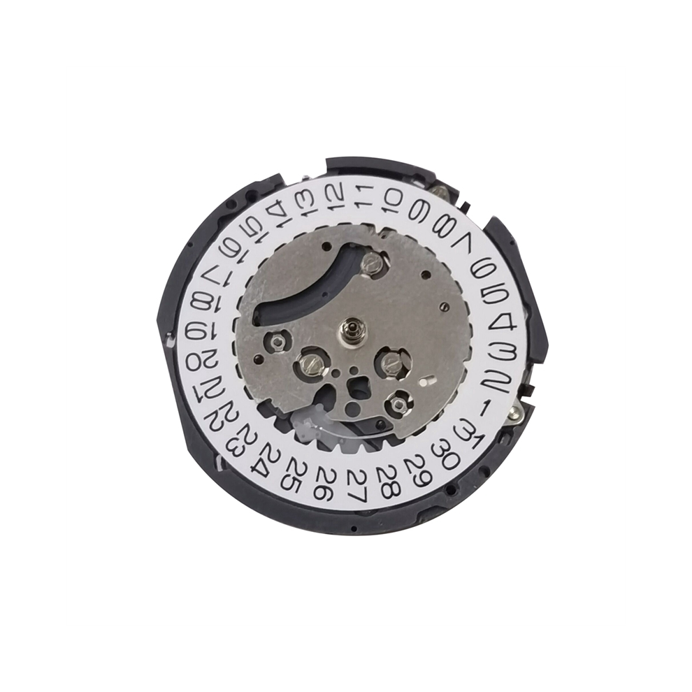 Merkloos Vk63 Quartz Watch Movement Date At 3 O'clock Chronograph With Battey