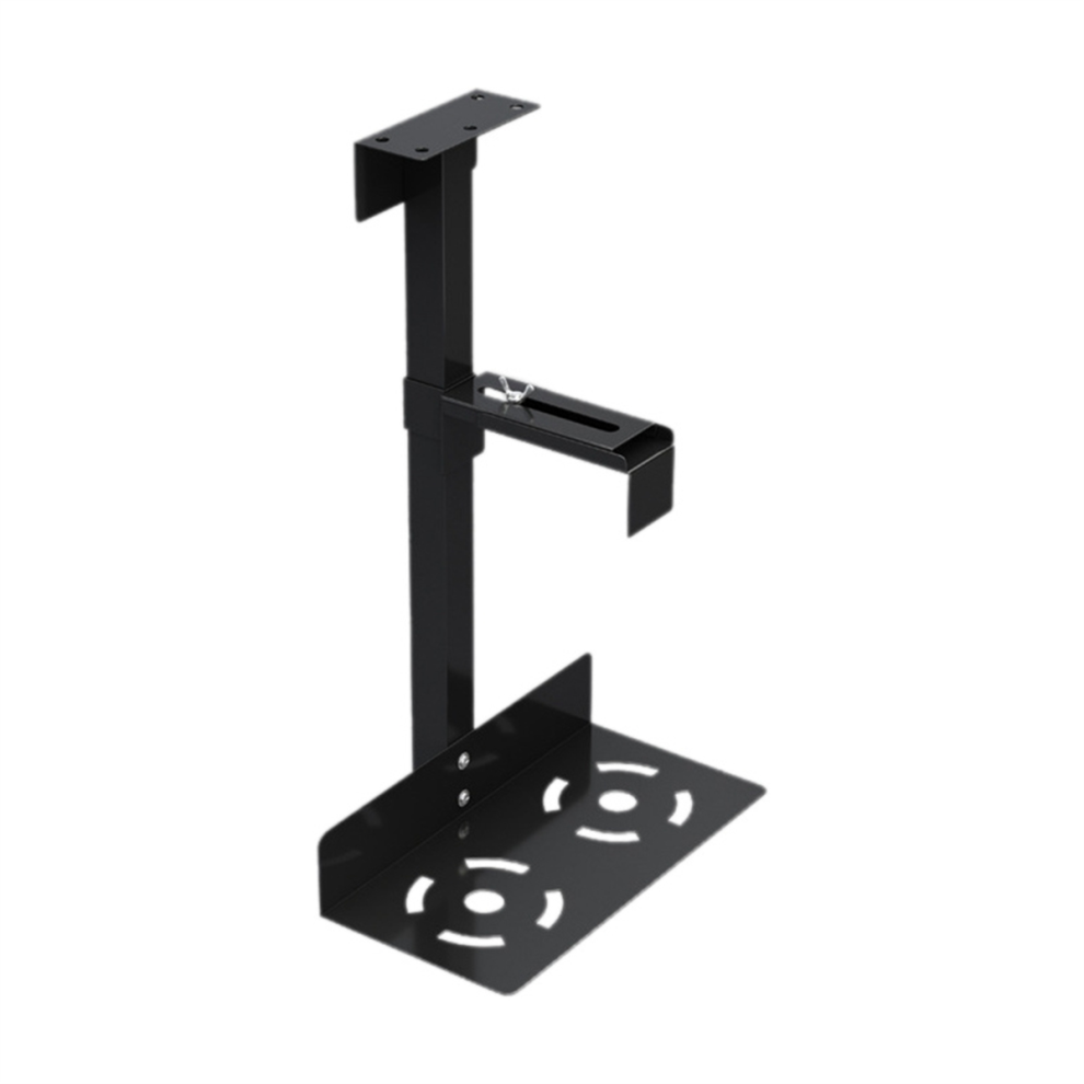 Photos - Laptop Bag Merkloos Universal PC Case Holder Adjustable Host Box Stand Black 