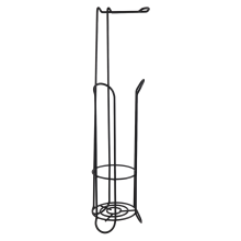 Floor Standing Paper Roll Towel Holder Stand Bathroom Vertical
