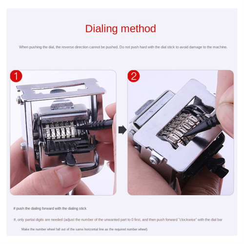 Automatic Coder 4Digit Number Machine Production Date Manual Coder 1