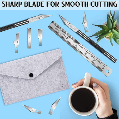 Set di coltelli da hobby di precisione da 64 pezzi Exacto Knife Precision Craft 2